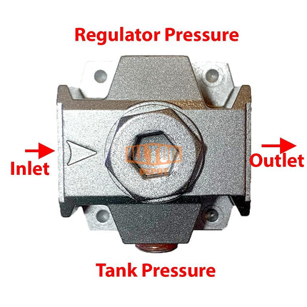 Regulador de aire universal TOP1Choice, diseño especial para controlar la presión del tanque y del regulador