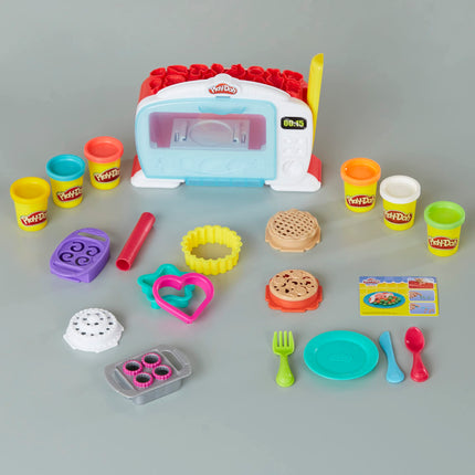 Juego de comida de juguete Horno Mágico Play-Doh Kitchen Creations para niños de 3 años en adelante con luces, sonidos y 6 colores no tóxicos (exclusivo de Amazon)