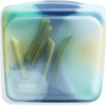 Stasher Sandwich: Rainbow Tie Dye Blue - Amazon Pa