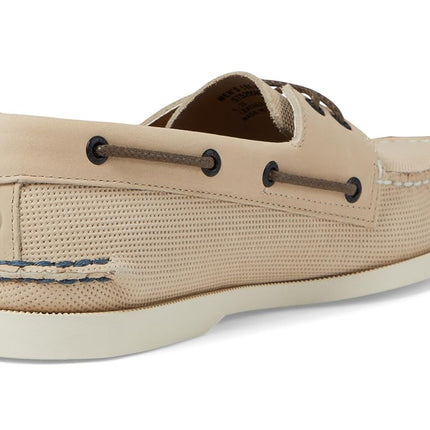 Sperry Zapatos náuticos de hombre Authentic Original 2-Eye Seasonal, crema en relieve, 6.5, crema en relieve, 6.5