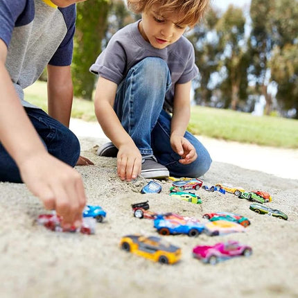 Hot Wheels Toy Cars & Trucks 20-Pack, Set of 20 1:64 Scale Vehicles for Play or Display, Instant Collection (Styles May Vary) (Amazon Exclusive)