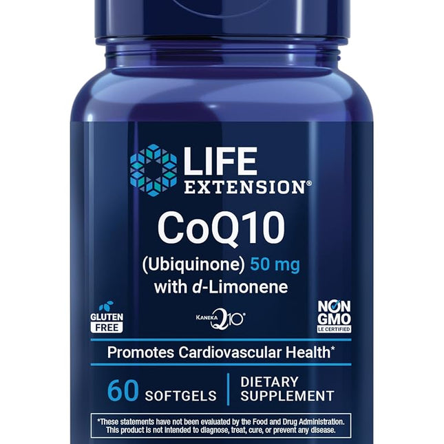 Life Extension Super-Absorbable COQ10 with D-Limon