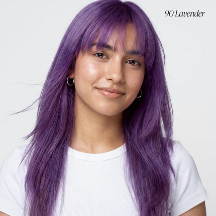 Adore Semi Permanent Hair Color, 090 Lavender, 4 Fl Oz (2 Pack)