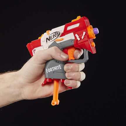 Nerf Micro Shots: Fortnite - Micro TS Dart-Firing Toy w/ 2 Official Elite Darts