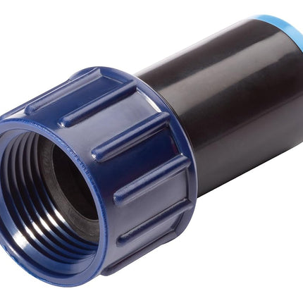 Rain Bird CA075710X Drip Irrigation Easy Fit Faucet/Garden Hose Adapter, 3/4" Female Hose Thread, .710" Diameter