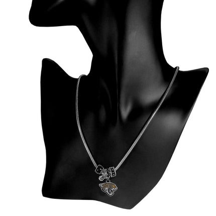 Siskiyou Sports NFL Jacksonville Jaguars Euro Bead Necklace, 18-Inch