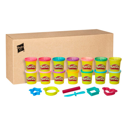 Play-Doh Sparkle and Bright 14 Pack, Non-Toxic Modeling Compound, 3-Oz Cans, Back to School Classroom Supplies, Preschool Toys, Ages 3+ (Amazon Exclusive)