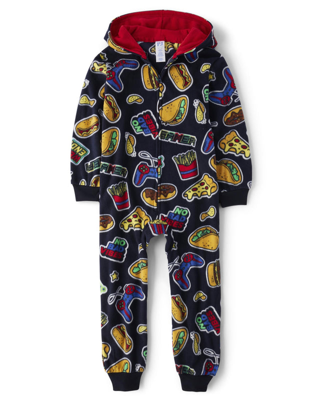 The Children's Place Boys Long Sleeve Zip Up Fleec