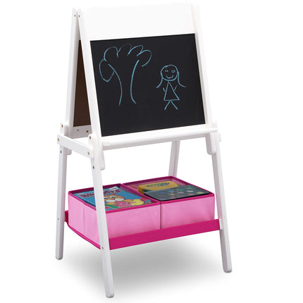 Chevalet double face en bois peint Delta Children - Blanc