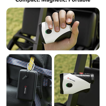 REDTIGER 1200 Yards Golf Range Finder with Slope, 7X Magnification