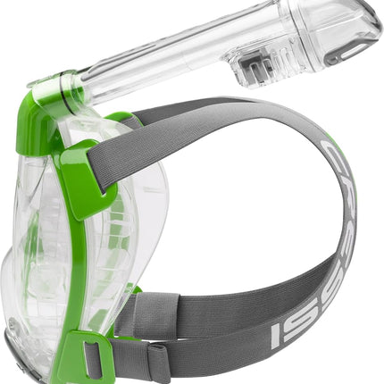 Cressi Duke Dry, Clear/Lime, S/M