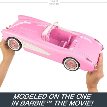 Hot Wheels Barbie RC Corvette from the Movie, Remote-Control Toy Car