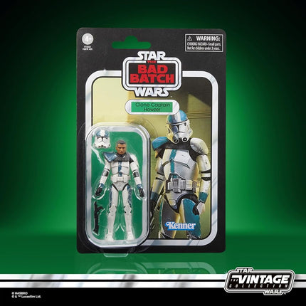 Star Wars The Vintage Collection Clone Captain Howzer, The Bad Batch Collectible 9.5-cm Figure