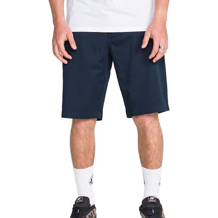 Volcom Men's Vmonty Stretch Chino Short, Dark Navy 1, 36
