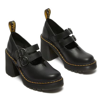 Dr. Martens Unisex-Adult Eviee, Black Sendal, 9