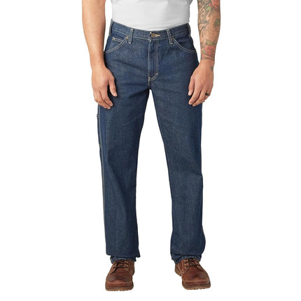 Dickies Men's Relaxed Fit Carpenter Jean, Indigo B