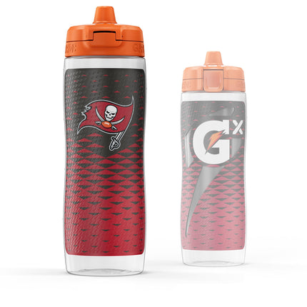 Gatorade Gx NFL Non-Slip Squeeze Bottles, 30 fl oz
