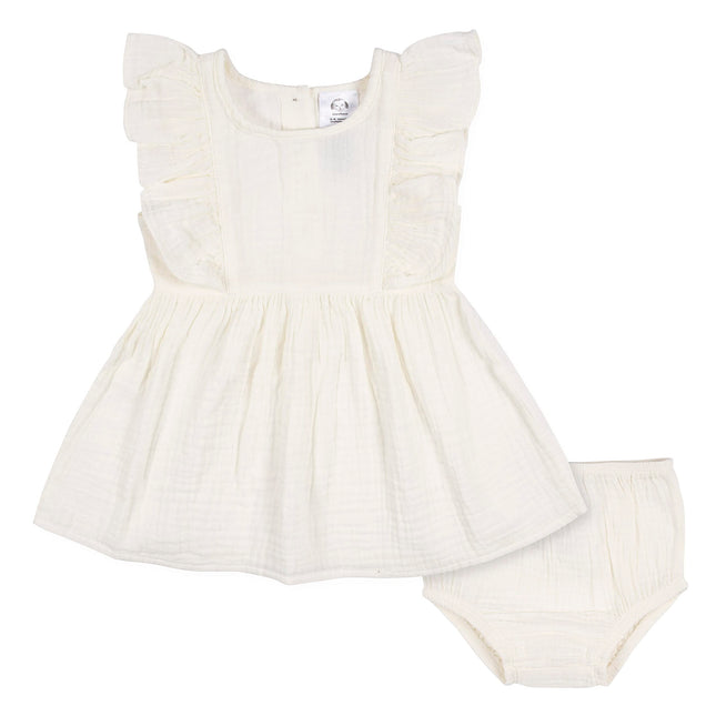 Gerber baby-girls 2 Piece Dress and Diaper Cover S