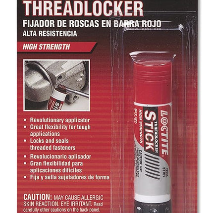 Loctite 37701-10PK Red High Strength Thread Locker - 9 Grams Stick, (Pack of 10)
