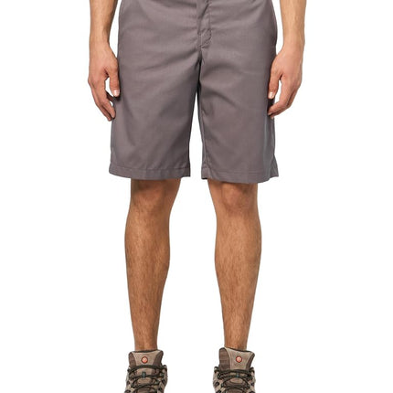 Dickies Mens Relaxed Fit Work Shorts, Gravel Gray, 44 Regular