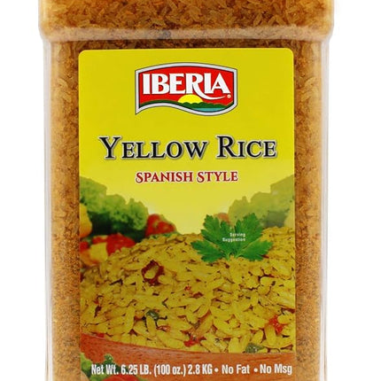 Iberia Yellow Rice 6.25 Lb. Spanish Style Seasoned