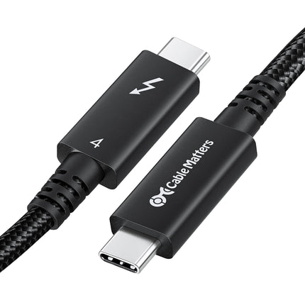 Cable Matters [Intel Certified] Braided 40Gbps Act