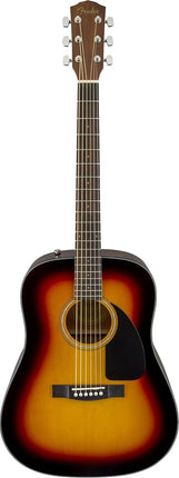 Fender CD-60 Dreadnought Acoustic Guitar - Sunburs