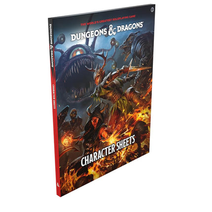 Dungeons & Dragons 2024 Character Sheets (Player Accessories)