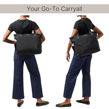 Baggallini Carryall Laptop Tote, Mulberry, One Size