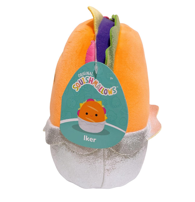 Peluche Squishmallows 2024 Neon Junk Food Squad 20 cm (20 cm, Verres gélifiés argentés)