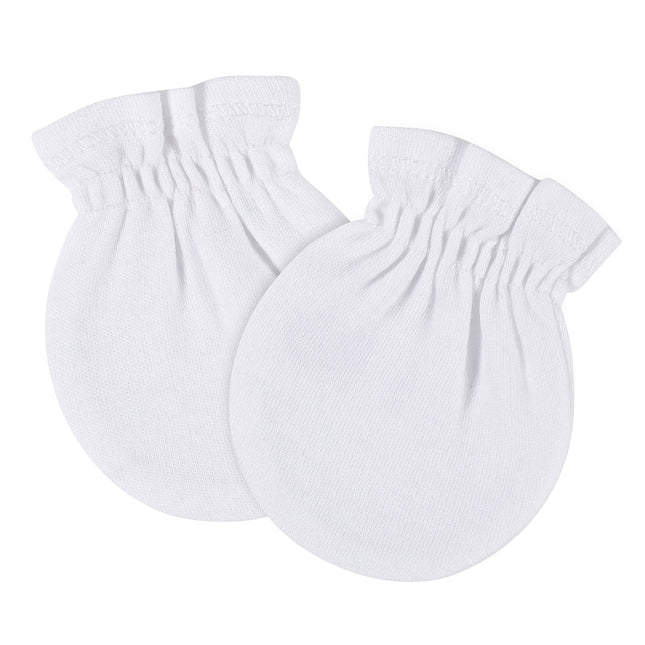 Gerber, manoplas anticarañazos de 8 y 12 unidades para bebés, color rosa/gris/blanco, de 0 a 3 meses (paquete de 12)