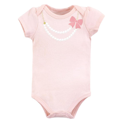 Bodysuits de algodón unisex para bebé Hudson Baby, Miss Sassy Pants, 0-3 Meses