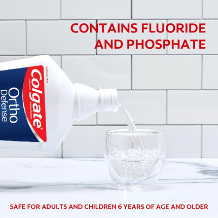 Colgate Phos Flur Anti Cavity Fluoride Rinse, Mint, 16.9 Ounce