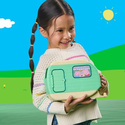 Peppa Pig Three Little Piggies Caravan Playset with 3 Figures