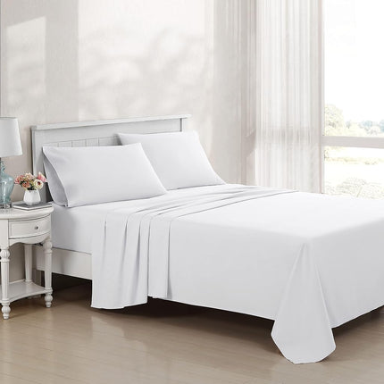 Laura Ashley- King Sheet Set, Luxury Sateen Cotton
