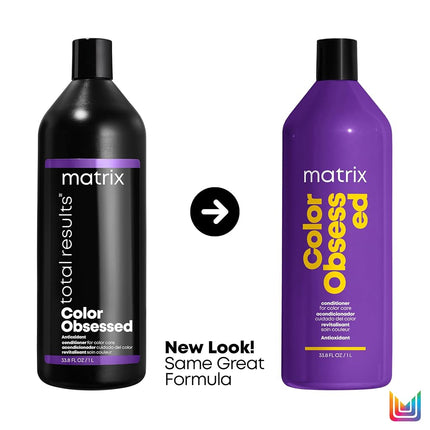 Matrix Total Results Color Obsessed Antioxidant Conditioner (For Color Care) 1000ml/33.8oz