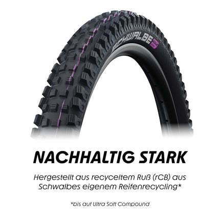 Schwalbe Magic Mary Addix Soft St Tle, Copertone per Bicicletta Unisex Adulto, Nero, 29x2.60