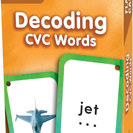 Decoding CVC Words Flash Cards (EP62057)
