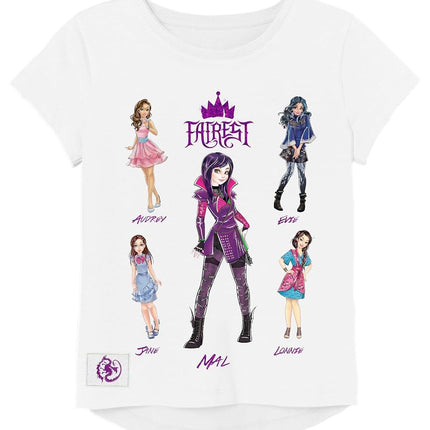 Disney Descendants Movie Girls Short Sleeve T-Shir
