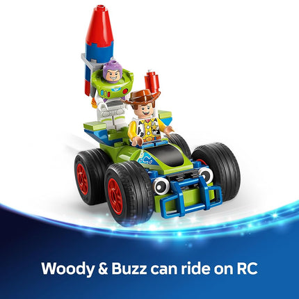 LEGO® Disney and Pixar’s Toy Story Celebration Train & RC Car 43264 Building Playset, 4 Movie Characters for Kids, Construction Set Toy-Giving Idea for Girls, Boys and Fans Aged 4 Years Old and up