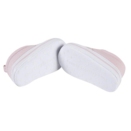 Gerber Unisex-Child Zapatilla tipo mocasín para bebé y niño, rosa, de 0 a 3 meses