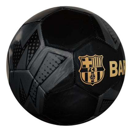 Icon Sports FC Barcelona Brush Team Soccer Ball, Brush Teal, 5