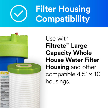 Filtrete 4WH-HDGR-F01 Large Capacity Whole House Sump System Drop-in Refill