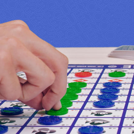 Goliath Games Sequence | Five-in-a-row Fun for Everyone! | Family Strategy Game | For 2 or More Players, Ages 7+, White