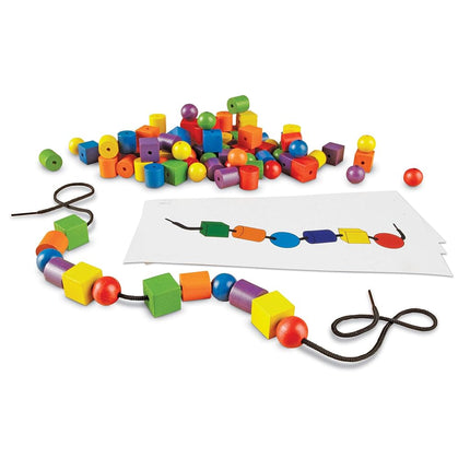 Learning Resources Beads and Pattern Cards Set