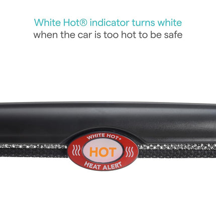 BRICA 2 Piece White Hot Sun Safety Shades by Brica