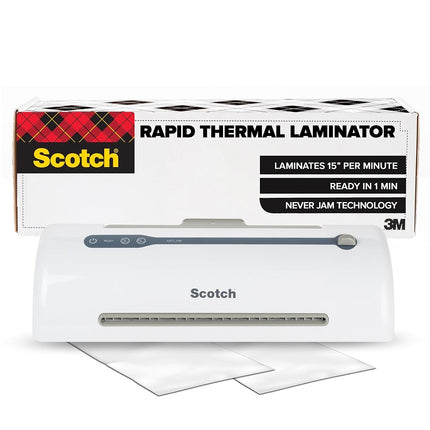 Scotch Rapid Thermal Laminator, Ready in 1 Minute,