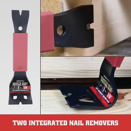 Zenith by Danco Pro Bar ZN700101, The Ultimate Multi-Tool for Salvage, Wrecking, and Demolition, Effortlessly Removes Large Floor Tiles, Planks, Framing, Sub-Flooring, and Decking