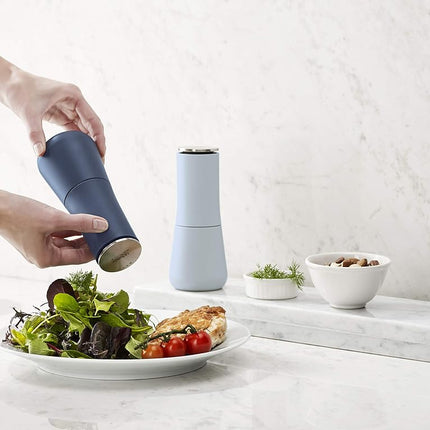 Joseph Joseph Milltop Non-Spill Salt and Pepper Mill Set - Editions (Sky)