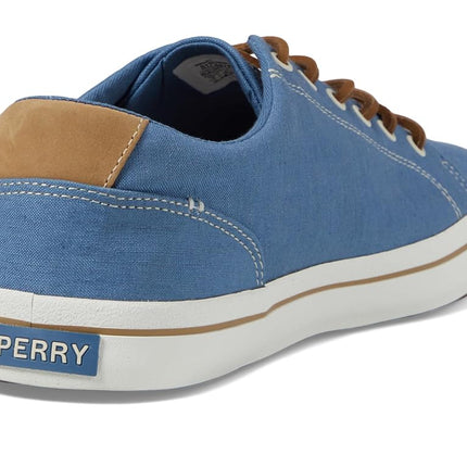 Sperry Men's Striper II LTT Sneaker, Blue, 8.5 M US